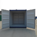 10ft Blue Double-Door Steel Container – Secure Storage and Transport