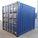 10ft Blue Double-Door Steel Container – Secure Storage and Transport