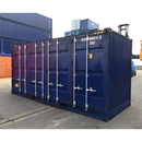 20ft High Cube Open-Side Steel Container – Full Side Opening - Blue RAL 5013