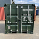 8ft Green Steel Storage Container – Compact Secure Storage Unit