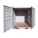 8ft Prefabricated Steel Module with Door and Window – Compact Multipurpose Unit