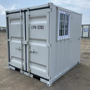 8ft Prefabricated Steel Module with Door and Window – Compact Multipurpose Unit