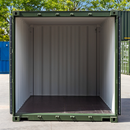 10ft Green Steel Storage Container – Secure and Durable Outdoor Storage