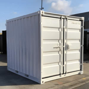 10ft Compact Storage Shipping Container – New Corten Steel Secure Unit