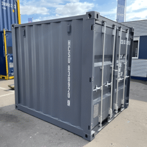 8ft New Dry Storage Container – Compact Steel Secure Storage Unit with Lockbox & Ventilation