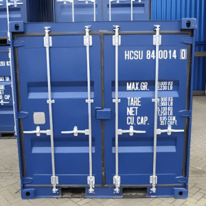 8ft Steel Floor Storage Container – Durable Corten Steel Dry Storage Unit